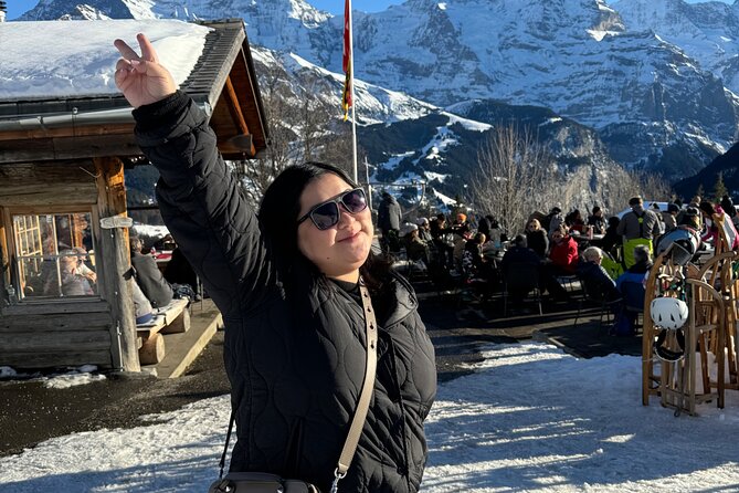 Full Day Luxury Private Tour in Swiss ALPS - Sulwald Stübli lunch stop: mountain cable car and Eiger-Mönch-Jungfrau views