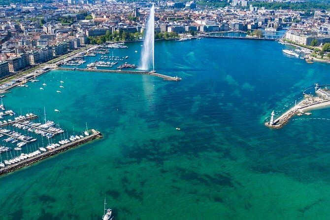 Geneva By E Bike United Nations Old Town Lake Fountain - Entering Geneva via e-bike and Lake Geneva power views