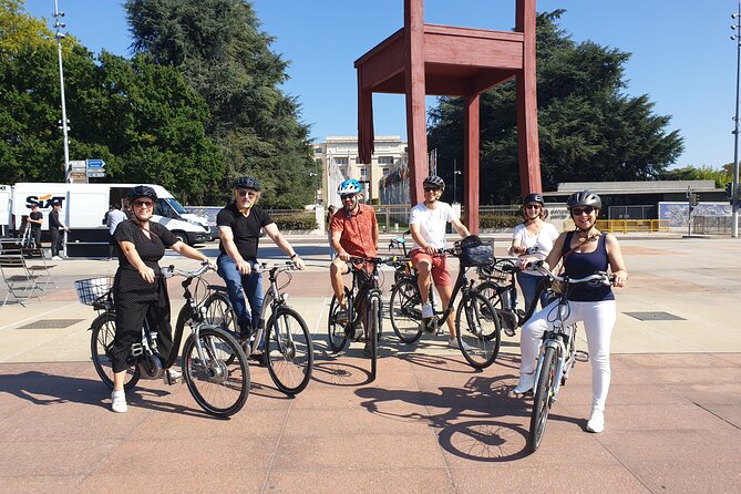 Geneva By E Bike United Nations Old Town Lake Fountain - Reformation Wall to Jet d’Eau: fast meaning with big landmarks
