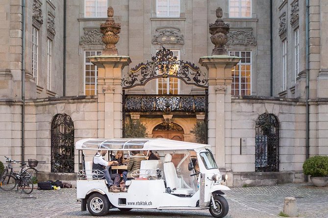 Geneva Chocolate Tour in a Tuk Tuk - The route: Favarger, Charlie Ganache, and La Bonbonnière