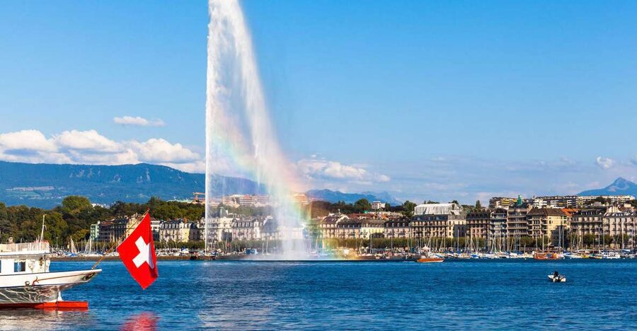 Geneva Discovery Walking Tour - Reformation Wall and St. Peter’s Cathedral Tower View