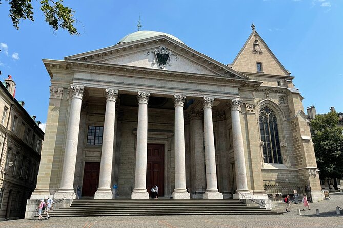 GENEVA EXCLUSIVE Complete Tour (PICK-UP), UN area & Old City - Chambesy viewpoint: Mont Blanc and Lake Geneva photos, with a breather