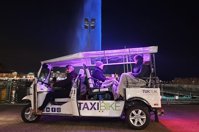 Geneva Highlights and Watch Tour by Tuk Tuk - The Hans Wilsdorf bridge, Rhône views, and where Rolex fits in