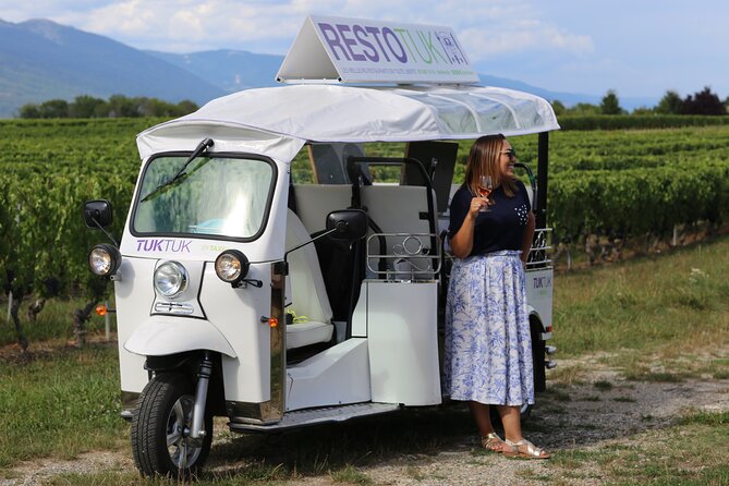 Geneva Panoramic & Tasting Vineyards Tour in an Tuk Tuk - Geneva to the vines in an eTukTuk: what the ride is really like