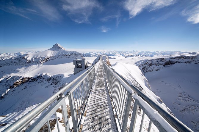 Glacier 3000 and Montreux Riviera from Geneva - Glacier 3000 at 10,000 feet, snow year-round and real walking time