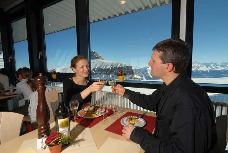Glacier 3000 Day trip - High Level Experience and Montreux - Peak Walk by Tissot: crossing a 108-meter bridge with 4,000-meter views