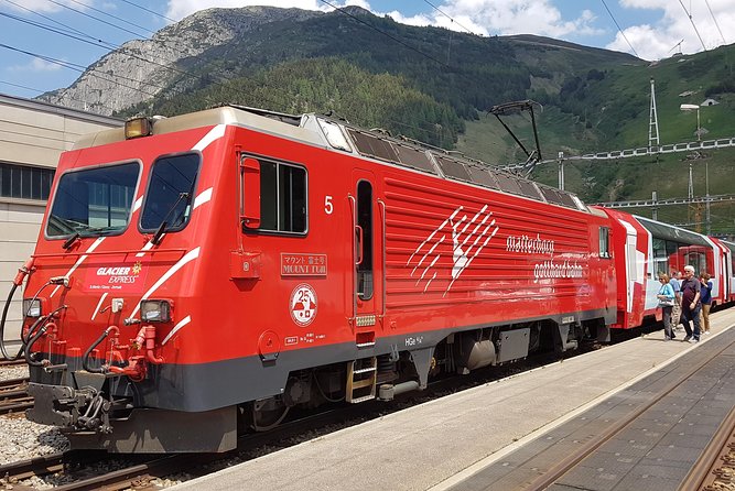 Glacier Express Panoramic Train Round Trip in one Day Private Tour from Basel - Brig stop and the return to Basel via Thun and Bern