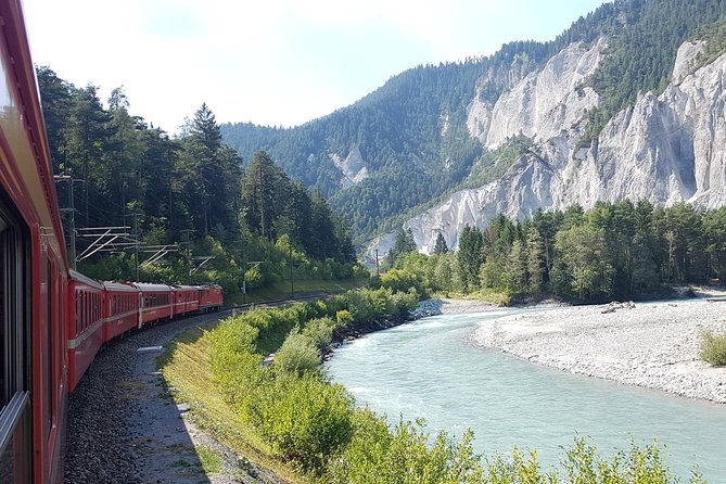 Glacier Express Panoramic Train Round Trip in one Day Private Tour from Luzern - Stops that matter: Disentis, the Oberalp Pass, and Andermatt