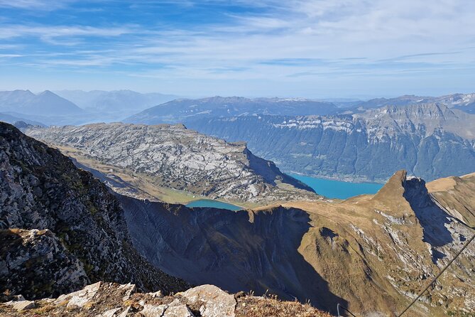 Grindelwald Guided Day Hike - Stop 1 The Eiger: the valley comes into focus fast