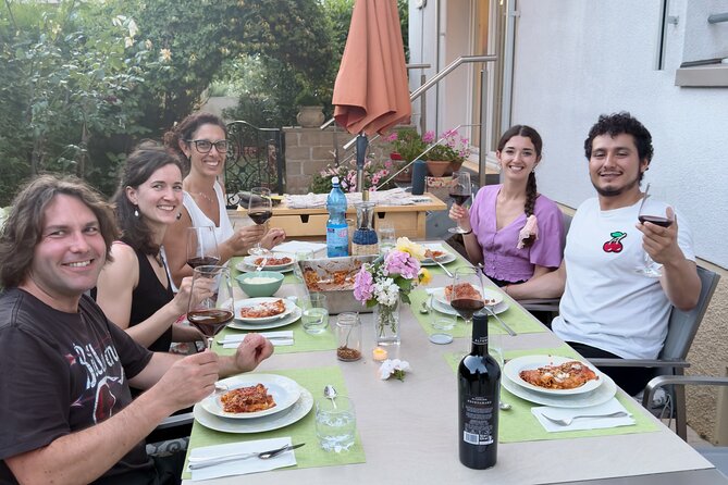 Homemade Italian Lasagna Experience with a Local Family - Meet Anita and Fabio, then get your hands working