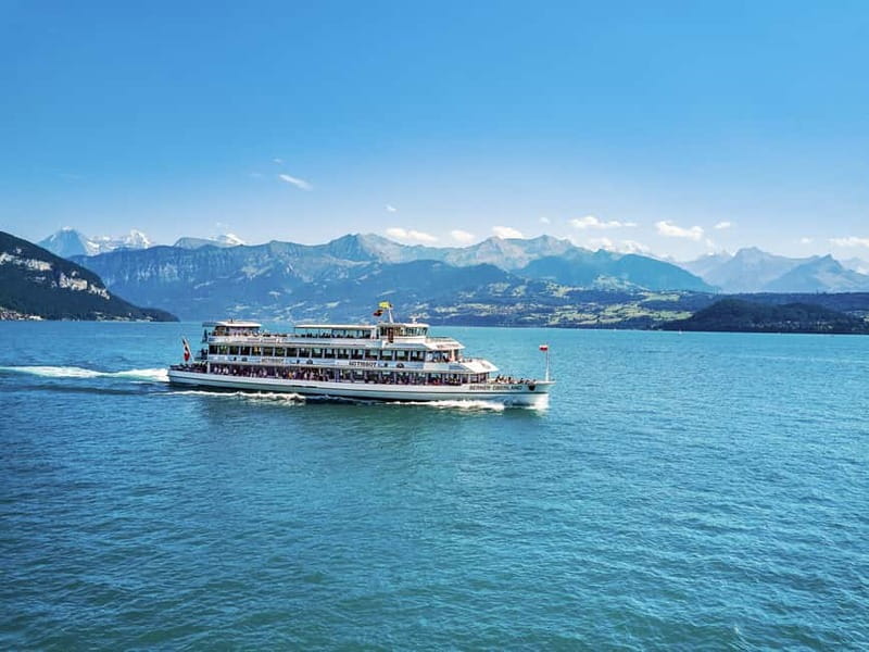 Interlaken: Boat Day Pass on Lake Thun and Lake Brienz - Lake Thun and Lake Brienz From Your Deck: The real appeal