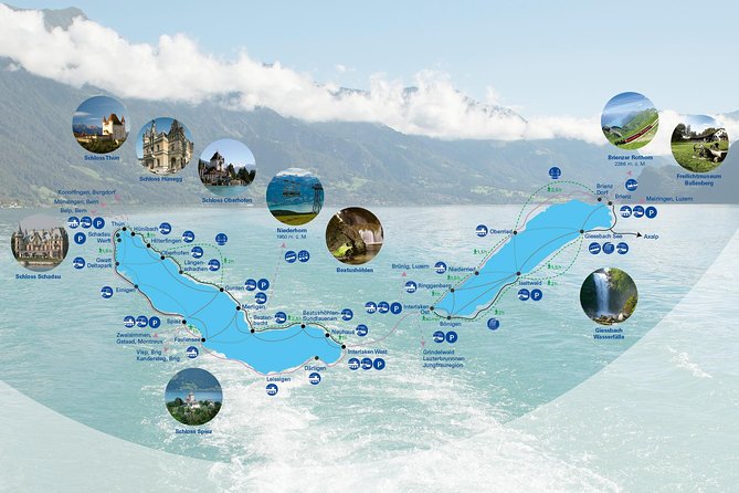 Interlaken Cruise Day Pass Lake Thun and Lake Brienz, 2nd class - Oberhofen Castle: Why This Stop Feels Effortless