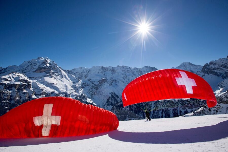 Interlaken: Paragliding Tandem High Flight - The tandem flight routine, what you will actually do