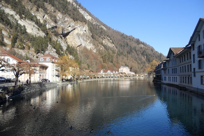 Interlaken Private Tour: Mountains Cows, Thun Lake, and Brienz Lake - When weather is messy, a private guide helps