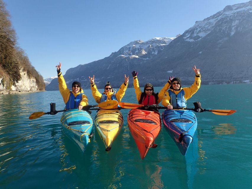 Interlaken: Small-Group Winter Kayak Tour on Lake Brienz - What Happens Once You’re on the Lake (Without the Drama)
