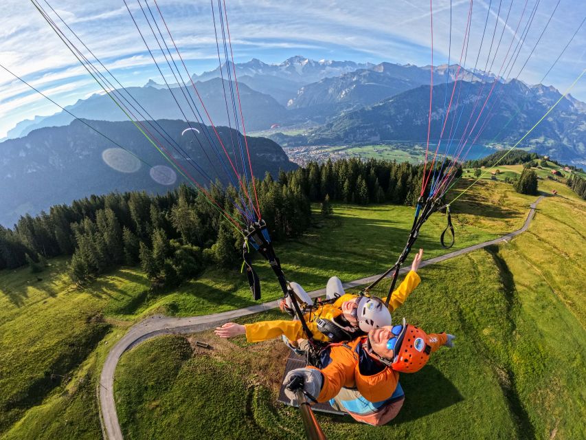 Interlaken: Tandem Paragliding Flight with Pilot - From Grassy Takeoff to Lake Thun Views: What You Actually Do