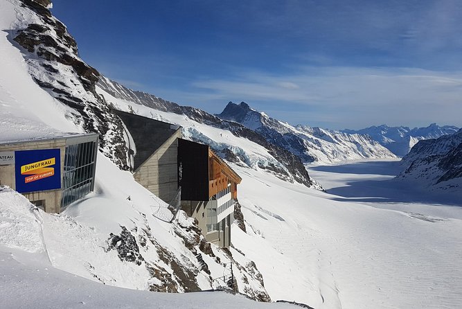 Jungfraujoch (Top of Europe) afternoon roundtrip from Interlaken - Entering Jungfraujoch faster from Interlaken Ost at 11:15am