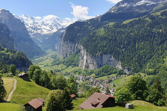 Jungfraujoch (Top of Europe) afternoon roundtrip from Interlaken - Cogwheel to Kleine Scheidegg: the view build-up you cannot copy