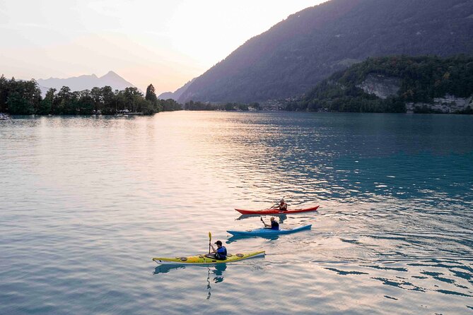 Kayak Tour of the Turquoise Lake Brienz - Small-group energy (and why it affects how far you go)
