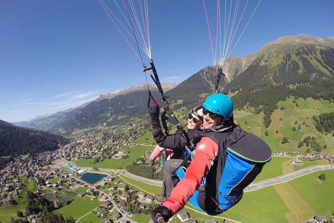 Klosters Tandem Paragliding Flight from Gotschna - Photos, cable cars, and the small costs that change the total
