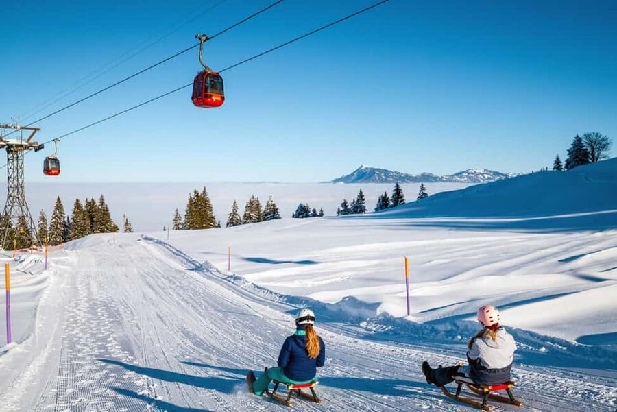 Kriens: Mt. Pilatus by Panoramic Gondola and Aerial Cableway - Dragon Ride Aerial Cableway to Pilatus Kulm at 2132 Meters