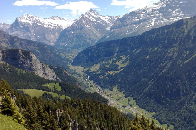 (KTL361) - Interlaken day trip by bus from Lausanne - Harder Kulm Terrace Visit and the Views Up Close