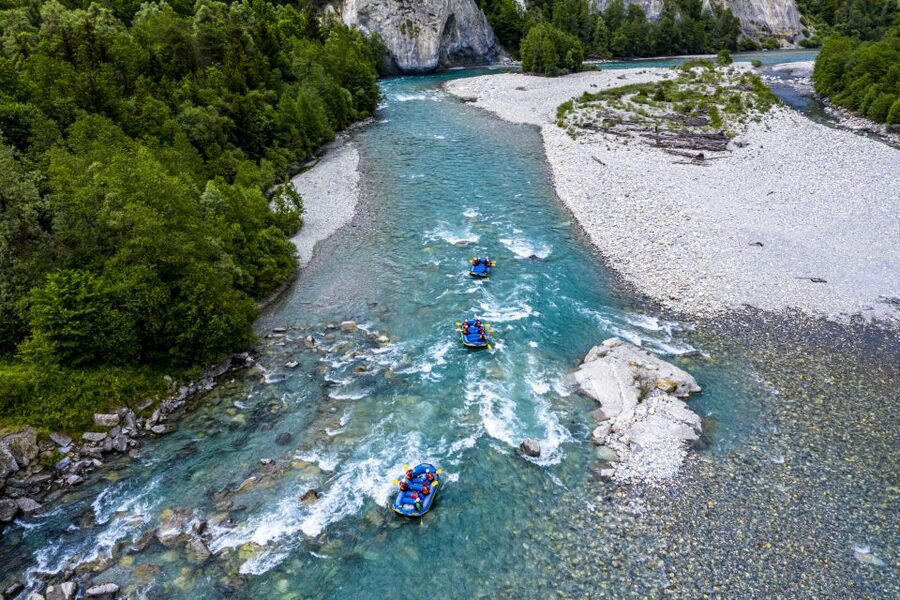 Laax, Flims, Ilanz: Vorderrhein Rafting (half day) - Mid-trip pacing: how the half-day time feels in practice