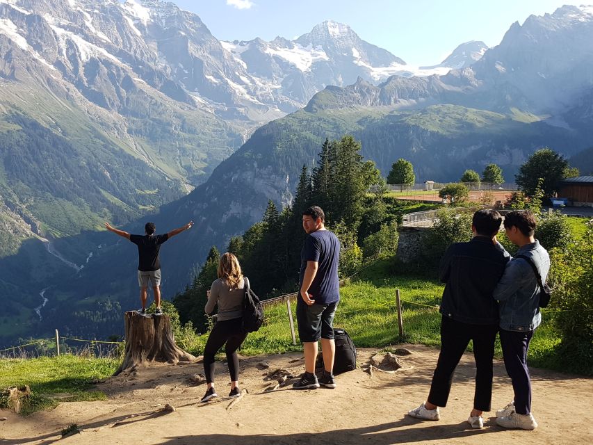 Lauterbrunnen and Mürren Small Group Day Trip - Cable car up to Mürren: the shift from valley to viewpoints