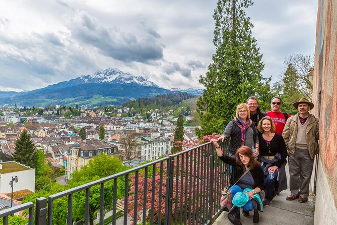 Lucerne Best Guided Walks - City bridges and the wall walk: where the big views come from
