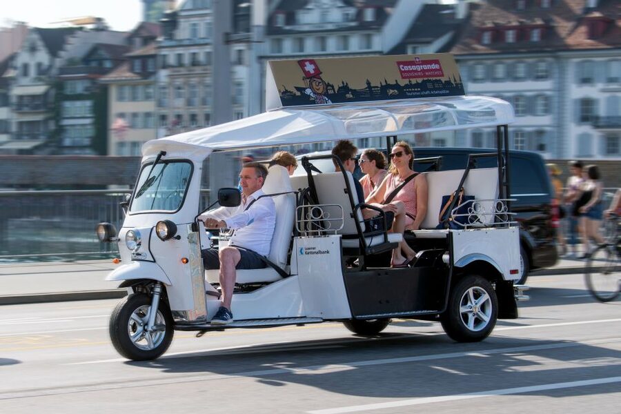 Lucerne: eTukTuk City Tour - Key things I’d focus on