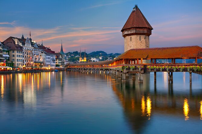 Lucerne Old Town Private Walking Tour - Torbogen Luzern to start, a historic gateway with momentum