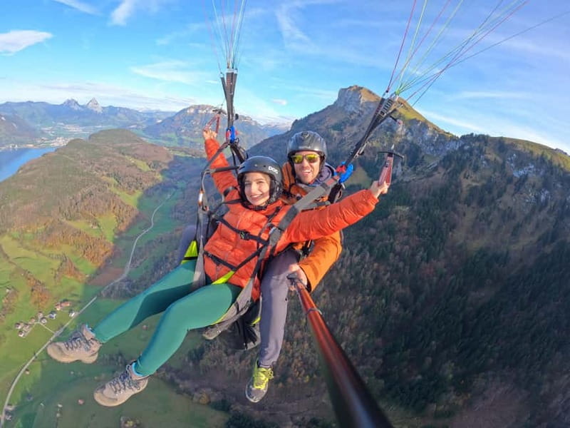 Lucerne: Paragliding Tandem Flights - From Niederbauen cable car to takeoff: how the first 30 minutes really work