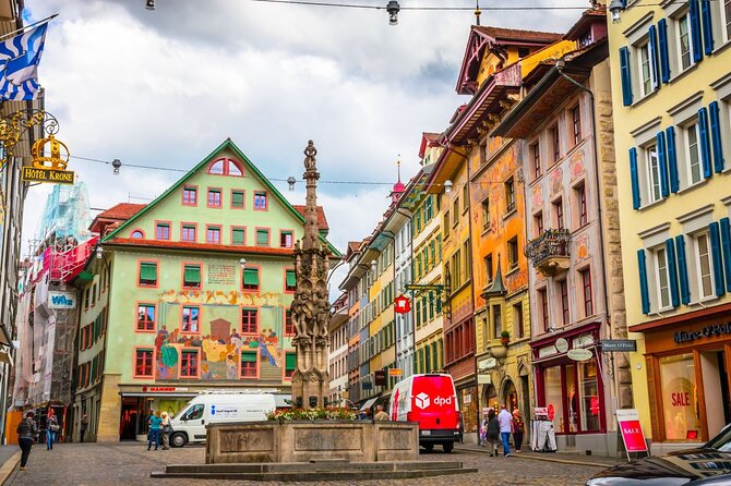 Lucerne Private City Walk and Lake Cruise Day Trip from Basel - Church of St. Leodegar, Lion Monument, and KKL Luzern: culture stops that stay brief