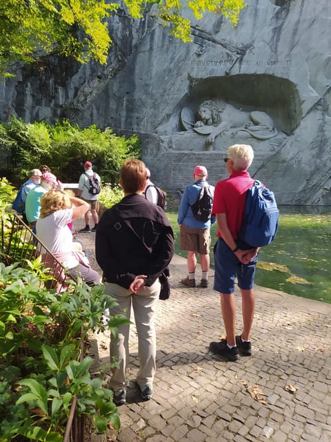 Lucerne: Private Walking Tour and Chocolate Tasting - Lion Monument: Turning a Walk Into Meaning