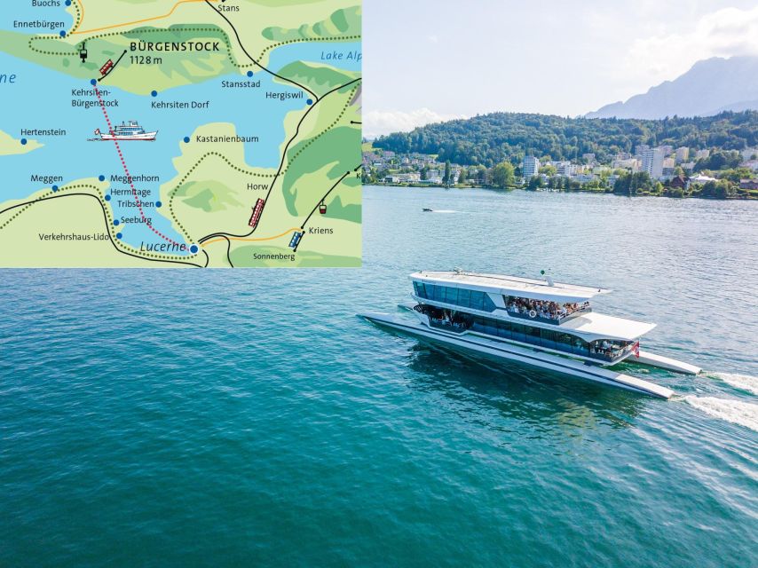 Lucerne: Round-Trip Catamaran Cruise on Lake Lucerne - Onboard Comfort: Where to Sit for Photos and Fresh Air