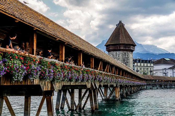 Lucerne Walking tour and Cheese Tasting - Chapel Bridge: the iconic photo spot, plus the context
