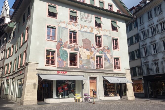 Lucerne Walking Tour: Explore Top Sights & Hidden Gems - Stop 6: Franziskanerplatz, an easy finish with cafés and historic facades