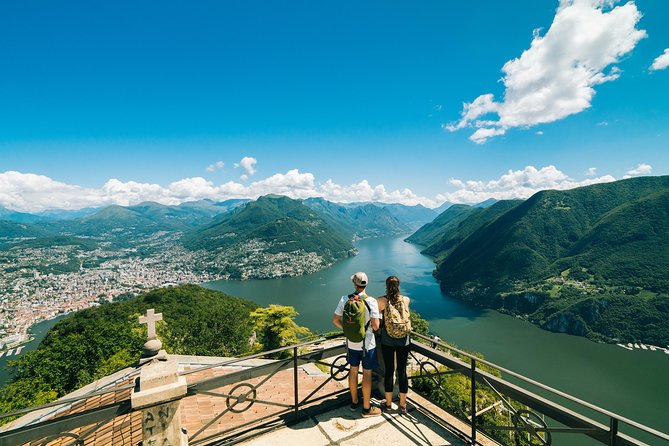 Lugano Region Guided Excursion from Lugano to Monte San Salvatore by funicular - Monte San Salvatore: the easy climb, then the big horizon