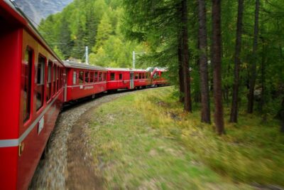 Milan to St. Moritz: Scenic Bernina Train Tour with Guide