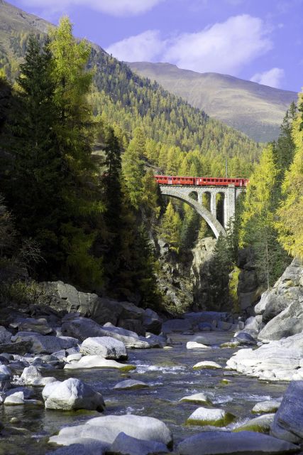 Milan to St. Moritz: Scenic Bernina Train Tour with Guide - Morteratsch Glacier and Diavolezza: short stops with high payoff
