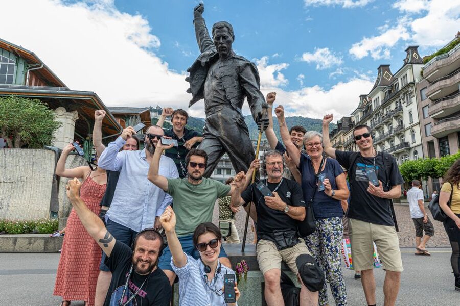 Montreux: In the Footsteps of Freddie Mercury - The 1-hour footsteps route: quick story, smart pacing