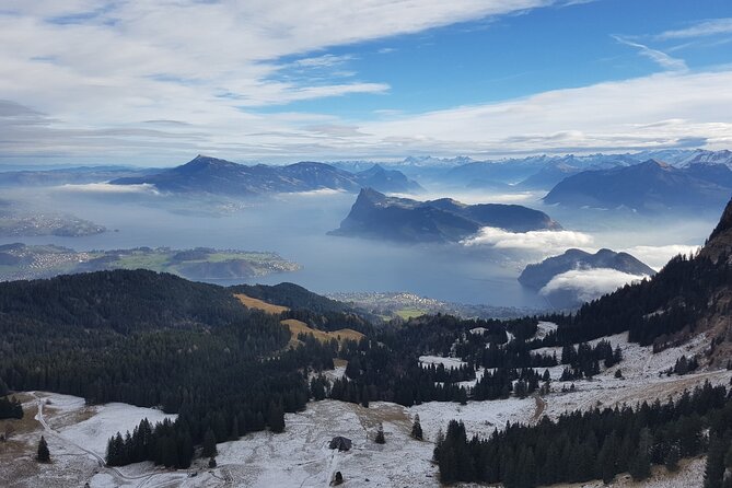 Mount Pilatus Small Group off-season Day Trip from Luzern - Gondola routing from Kriens to Fräkmüntegg to Pilatus Kulm