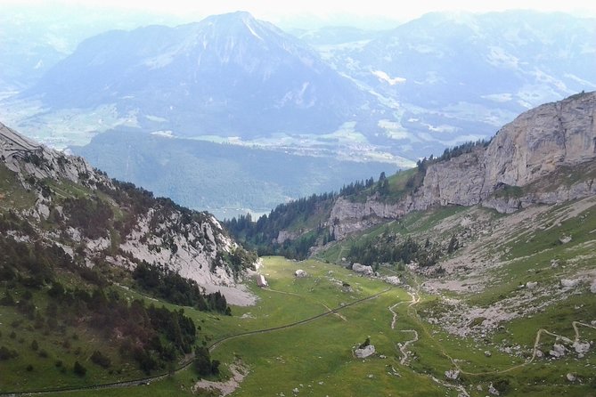 Mt. Pilatus Golden Roundtrip Private Day Trip from Basel - Lucerne Old Town Walk and Chapel Bridge Before the Return to Basel