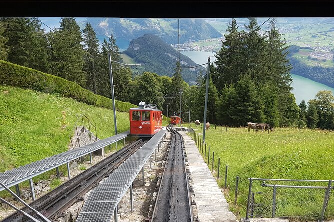 Mt. Pilatus Golden Roundtrip Small Group Day Trip from Basel - Lake Lucerne Boat Transfer: Views From the Water Side