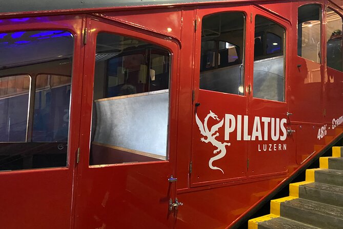 Mt. Pilatus & Lake Lucerne Cruise Small Group Tour | From Basel - The dragon ride aerial cable cart, the moment the views click