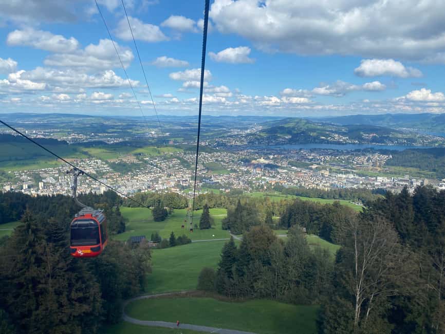 Mt. Pilatus & Lake Lucerne Small Group Tour | From Lucerne - Weather reality: fog and rain can change the day’s mood fast