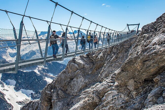 Mt. Titlis Glacier & Lucerne Old Town Tour | From Zurich - Up to Mt. Titlis, Glacier Cave, and the Titlis Cliff Walk