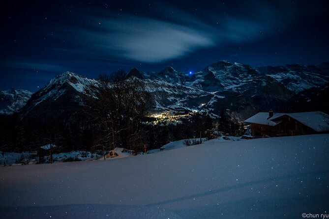 Night Sledding from Interlaken - How the night sledding experience flows