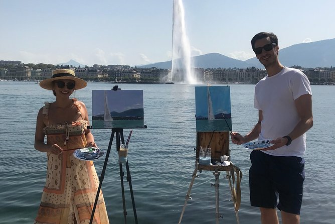 Painting Master Class by the Geneva Lake - Painting Geneva’s Icons, One Brushstroke at a Time