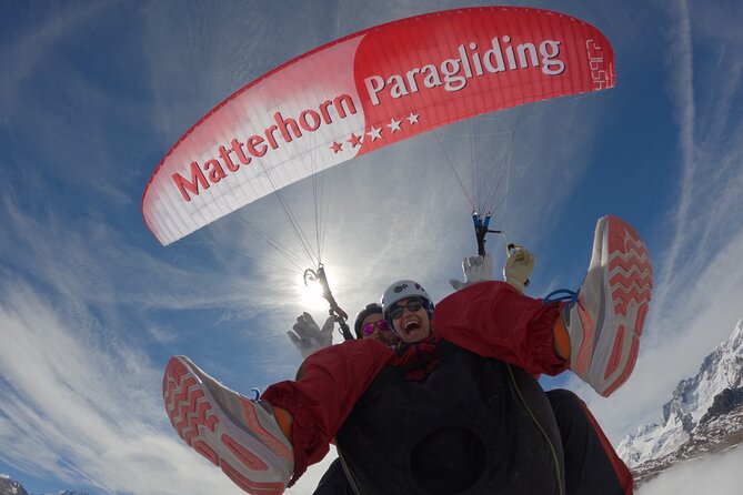 Panoramic Paragliding Flight in Zermatt Matterhorn (15-20min) - Riffelberg or Blauherd: The Lift Off Setup You Feel First